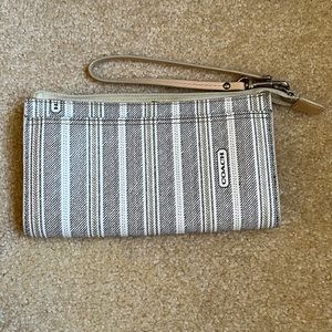 Coach Legacy Ticking Wristlet
